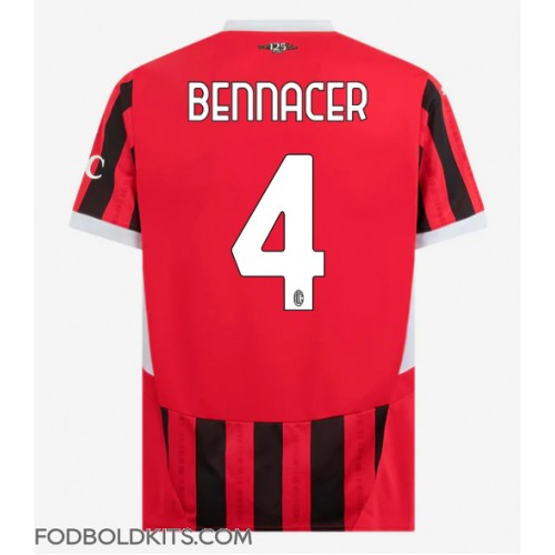 AC Milan Ismael Bennacer #4 Hjemmebanetrøje 2024-25 Kortærmet